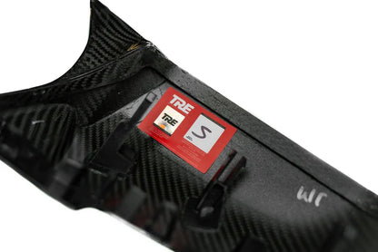 TRE Pre-preg Carbon Fibre M Style Wing Mirror Covers for BMW (2012-2019, F20 F21 F22 F30 F32 F87) - Reinhart Autohaus