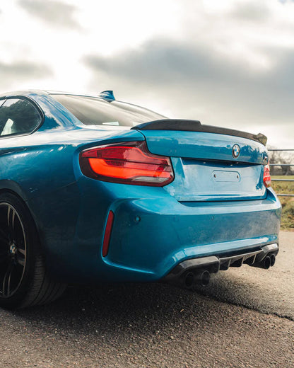 Carbon Fibre Performance Rear Diffuser for BMW M2 & M2 Competition (2015-2021, F87) - Reinhart Autohaus