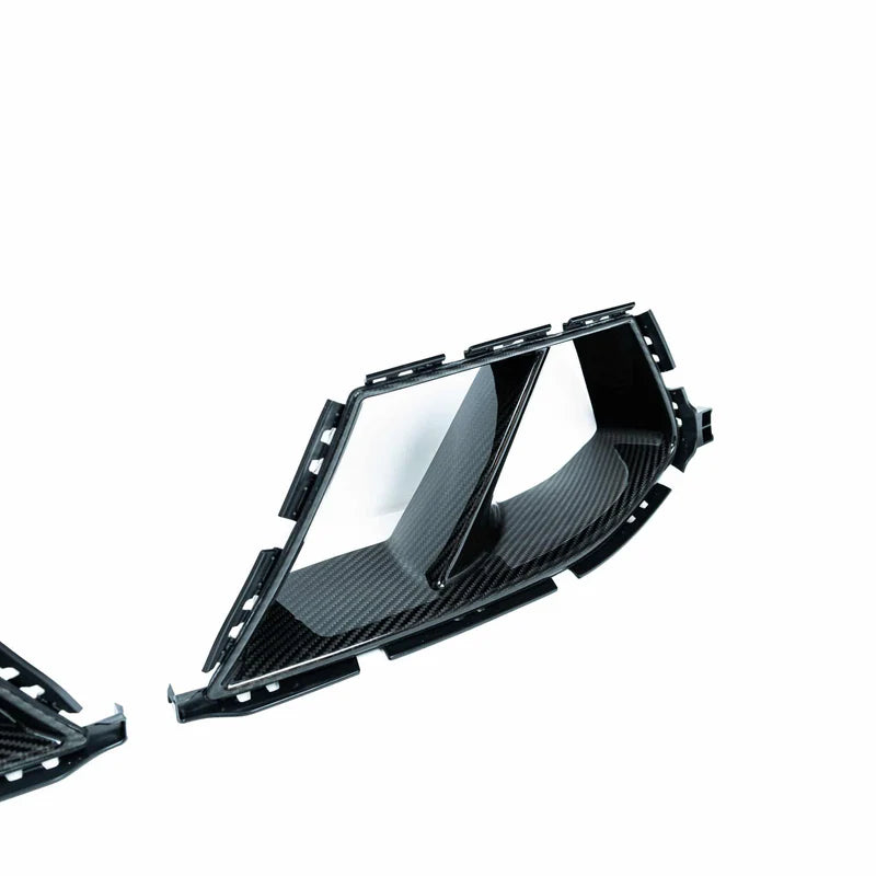 BMW G80 G81 M3 & G82 G83 M4 PRE-PREG CARBON FIBRE PERFORMANCE STYLE FRONT DUCTS BY TRE (2021 + ) - Carbon Duct Vents
