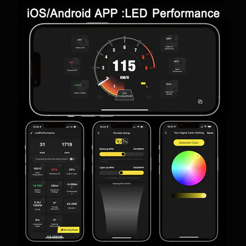 TDD LED Paddle Shifter Extension for Volkswagen GTI MK7 - Paddle Shifters
