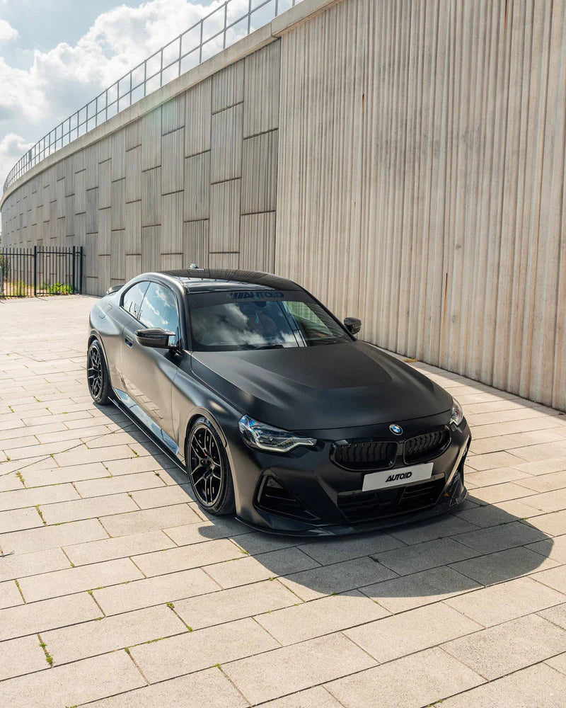 BMW 2 SERIES M SPORT & M240I G42 PRE-PREG CARBON FIBRE ID-01 FRONT SPLITTER BY TRE (2021 + ) - Carbon Splitter