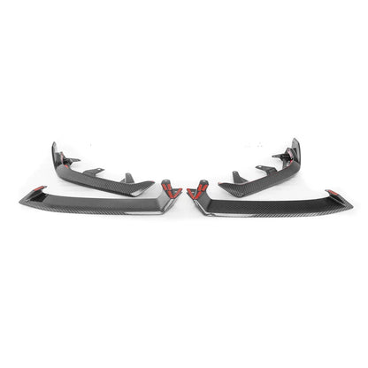 BMW 5 Series G60 G61 M Sport Pre-Preg Carbon Fibre Front Splitter by TRE (2024+) - Reinhart Autohaus