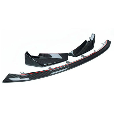 BMW M3 G80 G81 & BMW M4 G82 G83 Pre-Preg Carbon Fibre CSL Front Splitter by TRE (2021+) - Reinhart Autohaus