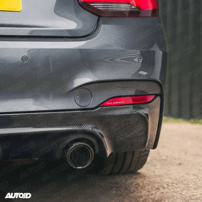 Carbon Fibre Performance Rear Diffuser for BMW M235i & M240i (2014-2020, F22 F23) - Reinhart Autohaus