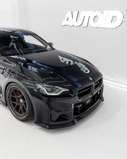 BMW M2 G87 EVO-S Gloss Black Front Lip by ZAERO (2023+) - Reinhart Autohaus