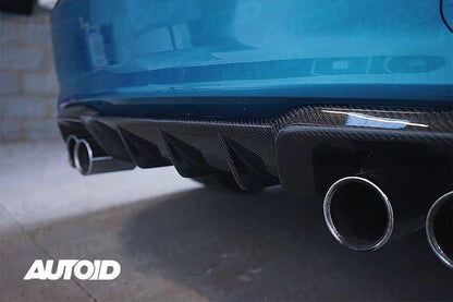 Carbon Fibre Performance Rear Diffuser for BMW M2 & M2 Competition (2015-2021, F87) - Reinhart Autohaus