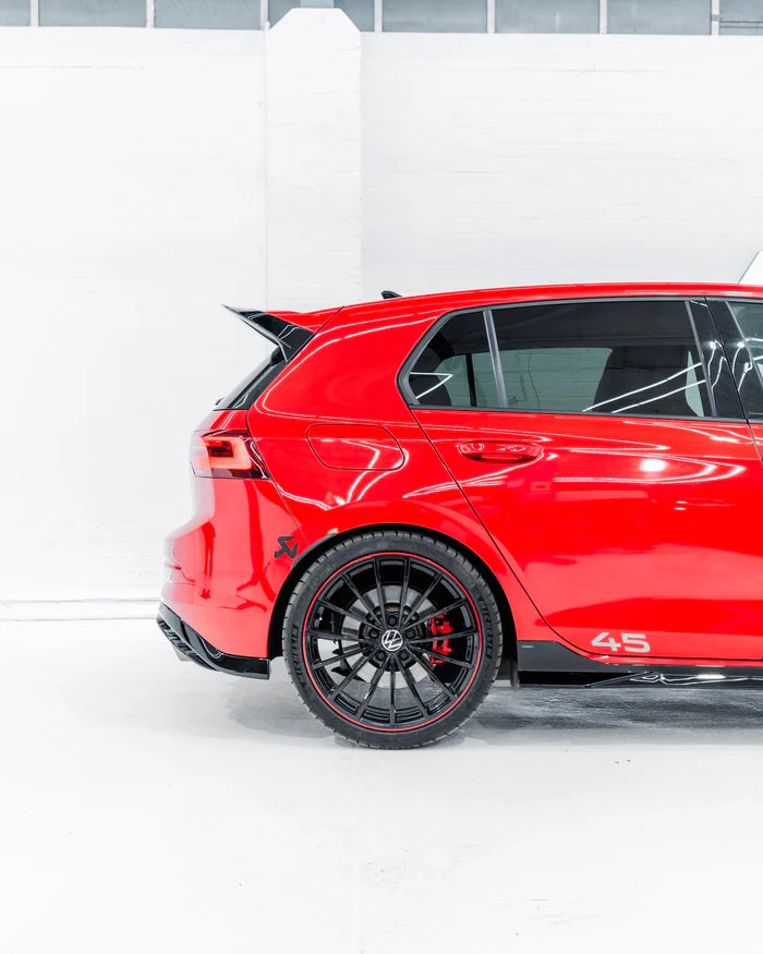 VW Golf GTI Clubsport & Golf R Mk8 EVO-1 Gloss Black Rear Spoiler by ZAERO (2020+) - Reinhart Autohaus
