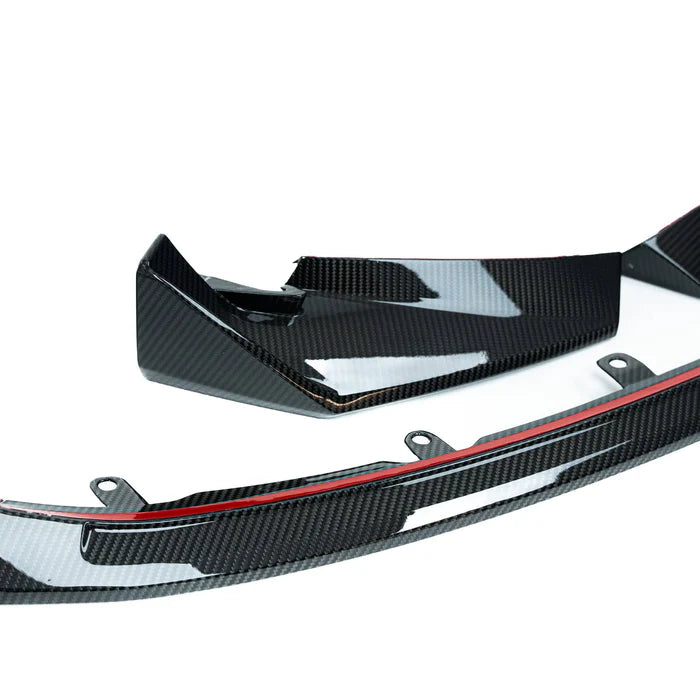 BMW M3 G80 G81 & BMW M4 G82 G83 Pre-Preg Carbon Fibre CSL Front Splitter by TRE (2021+) - Reinhart Autohaus