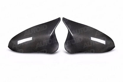 TRE Pre-preg Carbon Fibre Wing Mirror Covers for BMW M2 Competition, M3 & M4 (2014-2021, F87 F80 F82) - Reinhart Autohaus