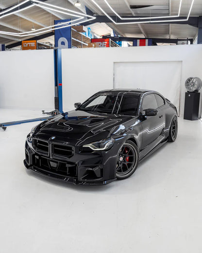BMW M2 G87 EVO-S Gloss Black Front Lip by ZAERO (2023+) - Reinhart Autohaus