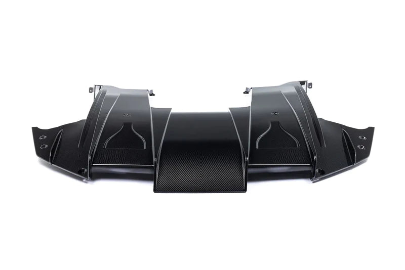 BMW M2 G87 Carbon Fibre Underfloor by Alpha-N (2023 + ) - Carbon Rear Diffuser