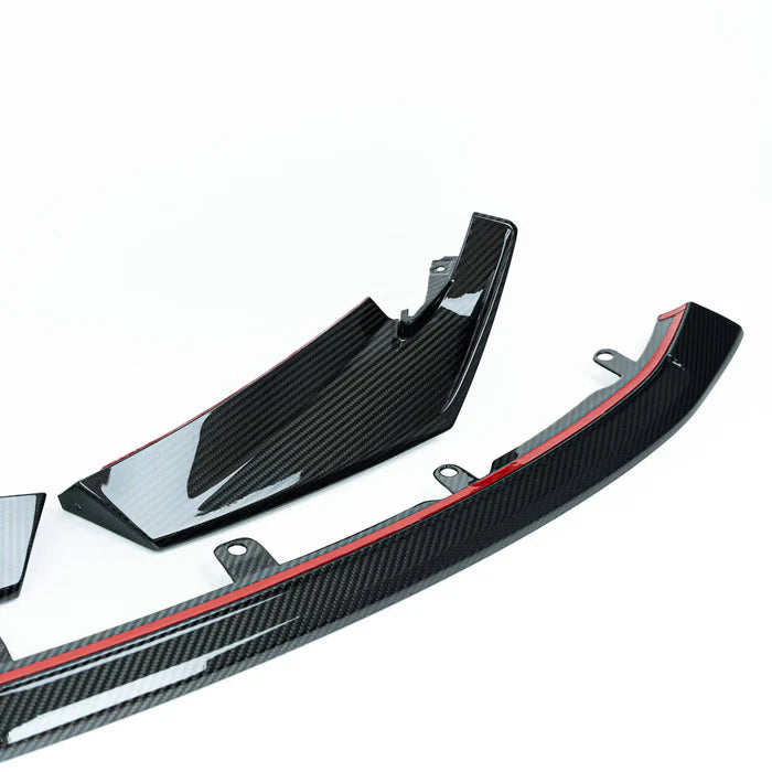 BMW M3 G80 G81 & BMW M4 G82 G83 Pre-Preg Carbon Fibre CSL Front Splitter by TRE (2021+) - Reinhart Autohaus