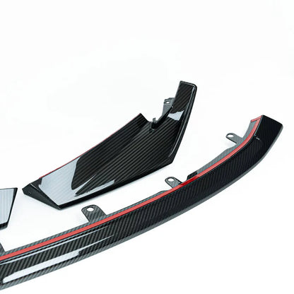 BMW M3 G80 G81 & BMW M4 G82 G83 Pre-Preg Carbon Fibre CSL Front Splitter by TRE (2021+) - Reinhart Autohaus