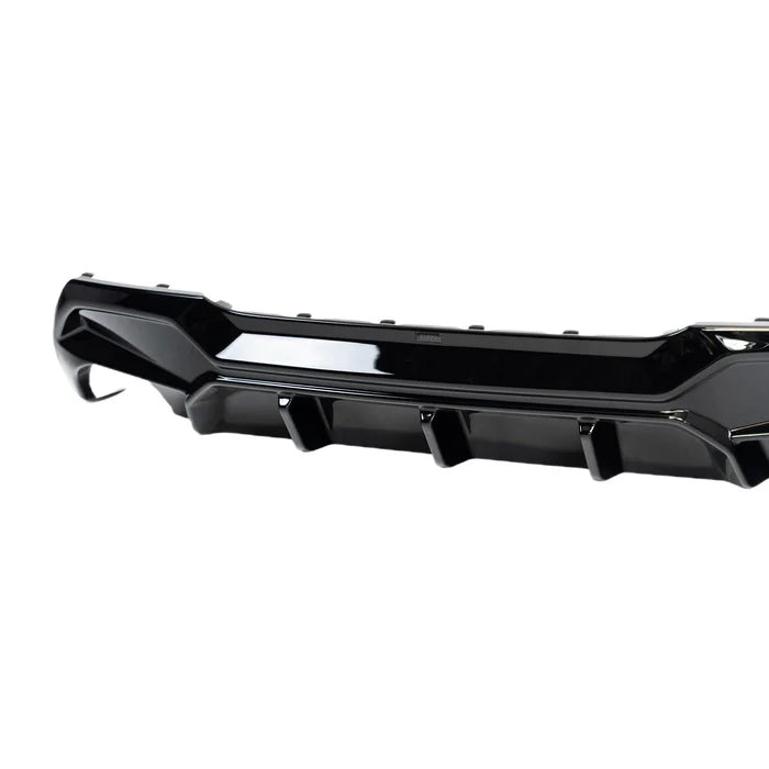 BMW 1 Series M Sport F40 Single Exit (116i 116d 118i 118d) EVO-1 Gloss Black Rear Diffuser by ZAERO (2019-2024) - Reinhart Autohaus