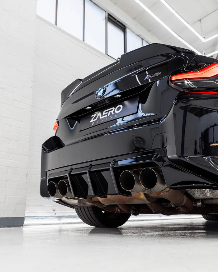BMW M2 G87 EVO-S Gloss Black Rear Diffuser by ZAERO (2023+) - Reinhart Autohaus