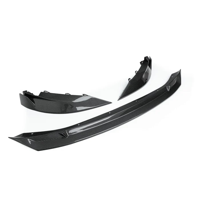 BMW M3 G80 G81 & BMW M4 G82 G83 Pre-Preg Carbon Fibre ID-01 Front Splitter by TRE (2021+) - Reinhart Autohaus
