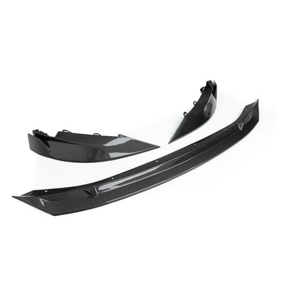BMW M3 G80 G81 & BMW M4 G82 G83 Pre-Preg Carbon Fibre ID-01 Front Splitter by TRE (2021+) - Reinhart Autohaus