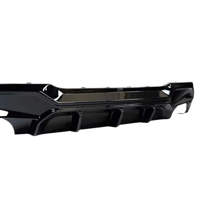 BMW M135i & 1 Series Dual Exit (128ti, 120d, 120i) F40 EVO-1 Gloss Black Rear Diffuser by ZAERO (2019-2024) - Reinhart Autohaus