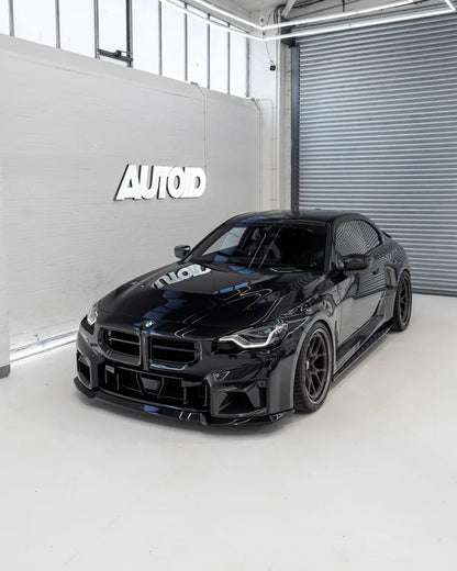 BMW M2 G87 EVO-S Gloss Black Front Lip by ZAERO (2023+) - Reinhart Autohaus