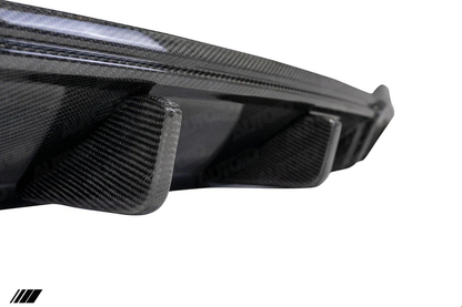 Carbon Fibre Rear Diffuser for Audi RS3 Saloon (2017-2020, 8V LCI) - Reinhart Autohaus