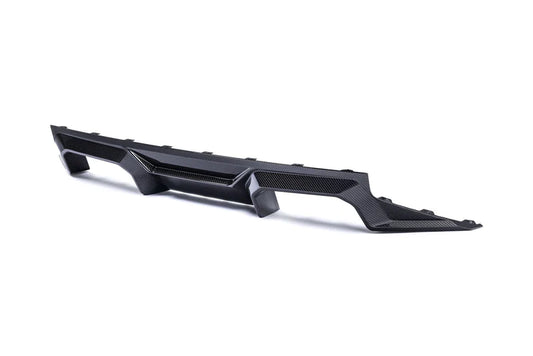 BMW M2 G87 Carbon Fibre Rear Diffuser by Alpha-N (2023 + ) - Carbon Rear Diffuser