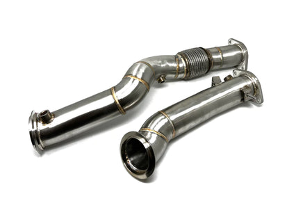 Masata BMW S58 G80 G82 G83 G87 Catless Downpipe (M2, M3, M3 Competition, M4 & M4 Competition) - RMT Performance European & Exotics