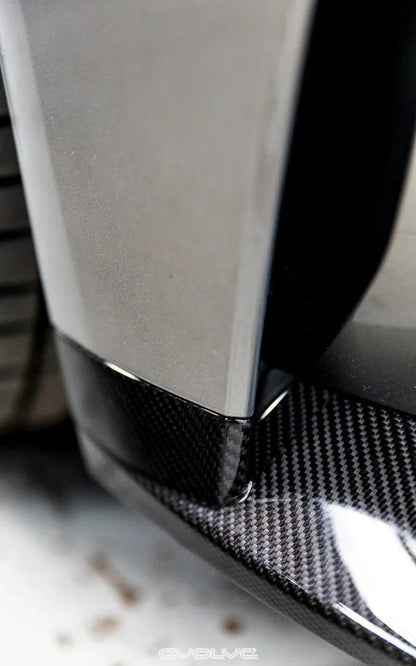 BMW M3 G80 & M4 G82 Carbon Fibre Front Bumper Corner Inserts by Alpha-N (2021+) - Reinhart Autohaus