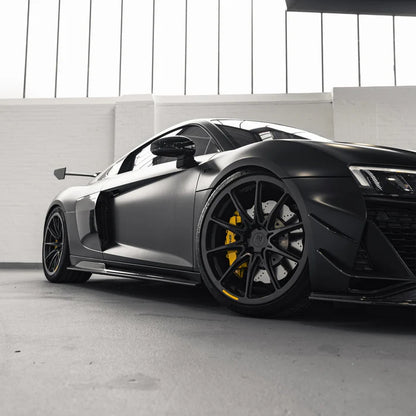Audi R8 4S Facelift Pre-Preg Carbon Fibre Side Skirts by TRE - Reinhart Autohaus