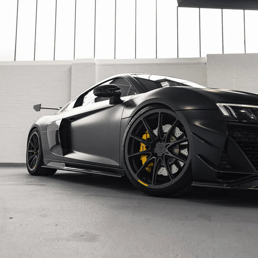 Audi R8 4S Facelift Pre-Preg Carbon Fibre Side Skirts by TRE - Reinhart Autohaus