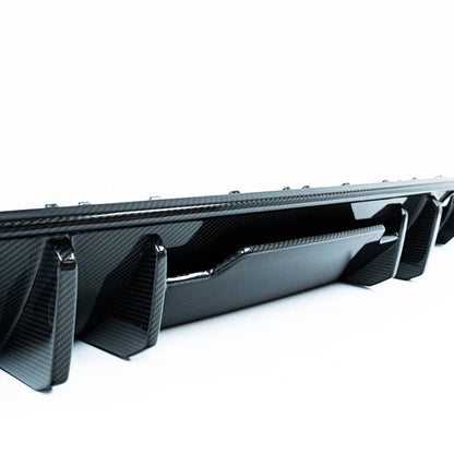 Audi RS3 Saloon 8Y Pre-Preg Carbon Fibre ID-01 Rear Diffuser by TRE (2020-2024) - Reinhart Autohaus