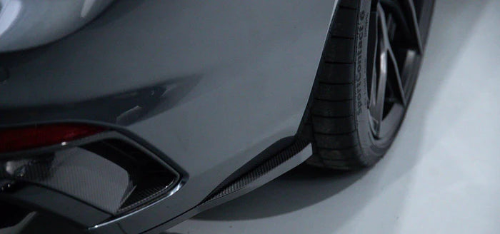 Audi RS4 B9.5 Carbon Fibre Rear Bumper Splitters by Urban (2021+) - Reinhart Autohaus