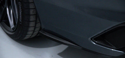 Audi RS4 B9.5 Carbon Fibre Rear Bumper Splitters by Urban (2021+) - Reinhart Autohaus