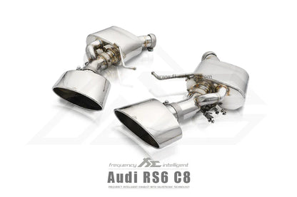 Audi rs6 avant rs7 sportback c8 2019 valvetronic catback exhaust