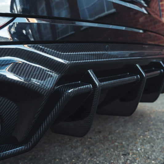 Audi RSQ8 4M Pre-Preg Carbon Fibre Rear Diffuser (2019-2024) - Reinhart Autohaus