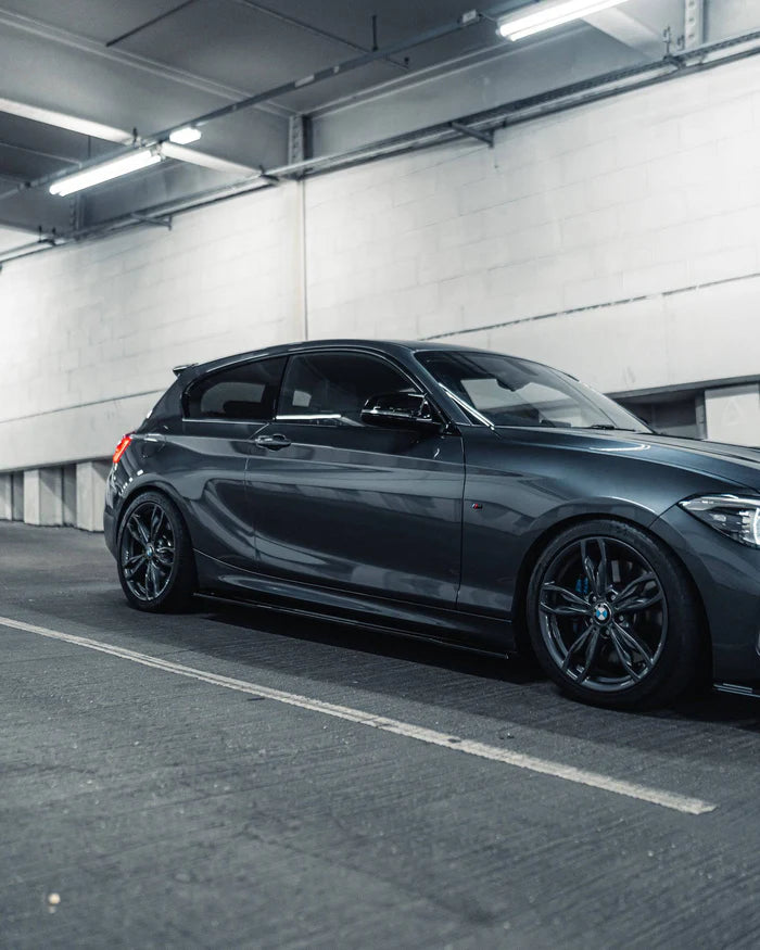 BMW 1 Series F20 F21 & 2 Series F22 EVO-1 Gloss Black Side Skirts by ZAERO (2011-2019) - Reinhart Autohaus