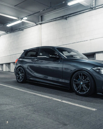 BMW 1 Series F20 F21 & 2 Series F22 EVO-1 Gloss Black Side Skirts by ZAERO (2011-2019) - Reinhart Autohaus