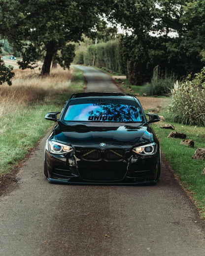 BMW 1 Series F20 Pre-LCI EVO-1 Gloss Black Front Splitter by ZAERO (2011-2015) - Reinhart Autohaus