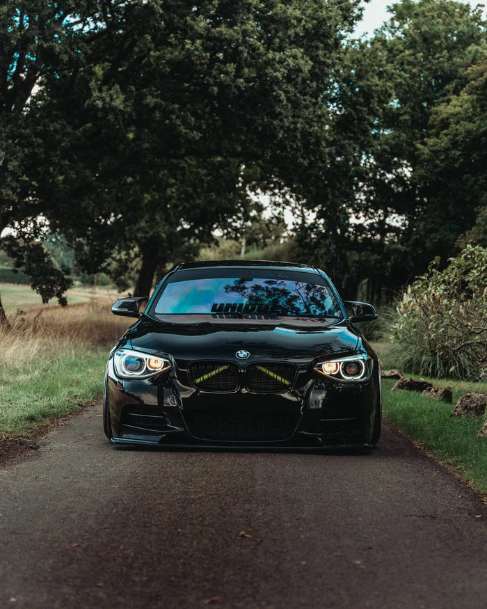BMW 1 Series F20 Pre-LCI EVO-1 Gloss Black Front Splitter by ZAERO (2011-2015) - Reinhart Autohaus