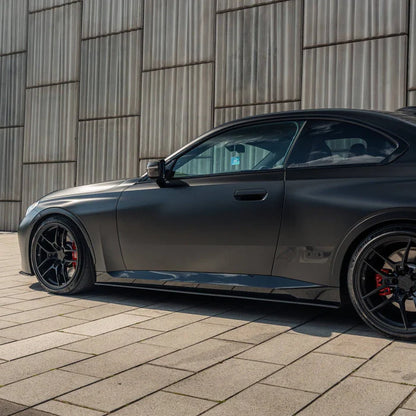 BMW 2 Series & M240i G42 Full Carbon Fibre ID-01 Full Length Side Skirts by TRE (2021+) - Reinhart Autohaus