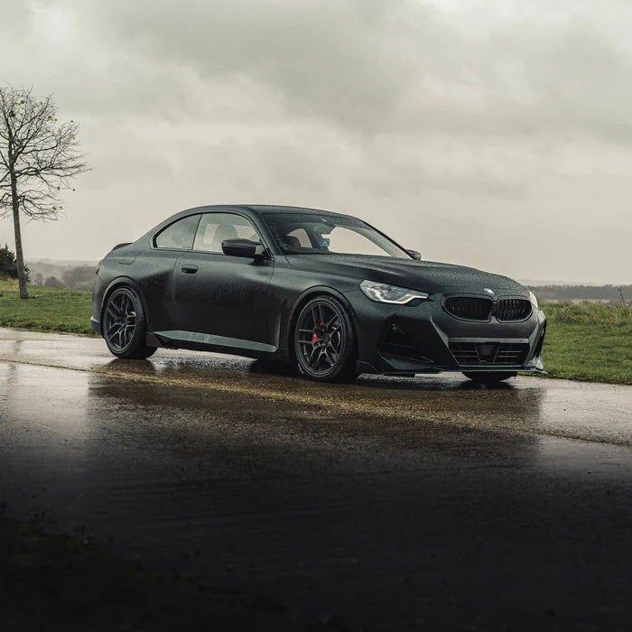 BMW 2 Series & M240i G42 Gloss Black Side Blades Winglets (2021+) - Reinhart Autohaus