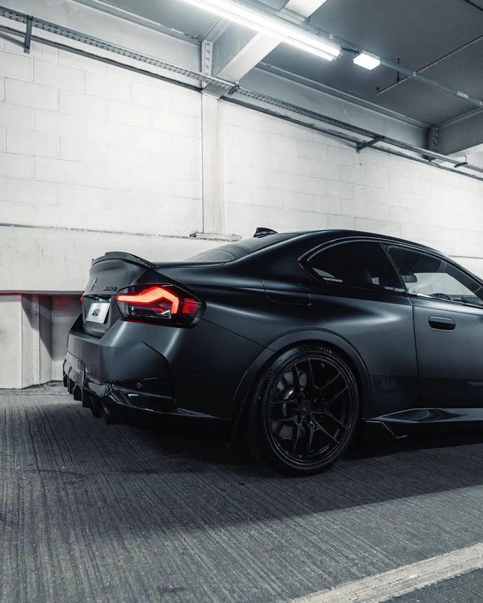 BMW 2 Series & M240i G42 Gloss Black Side Blades Winglets (2021+) - Reinhart Autohaus
