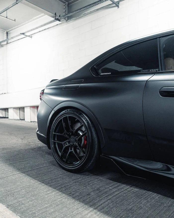 BMW 2 Series & M240i G42 Gloss Black Side Blades Winglets (2021+) - Reinhart Autohaus