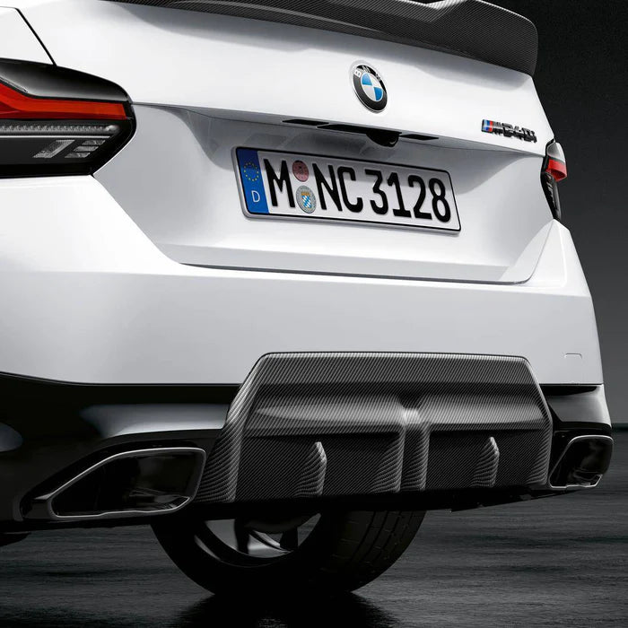 BMW 220i, 230i & M240i Genuine M Performance Carbon Fibre Rear Diffuser (2021+, G42) - Reinhart Autohaus
