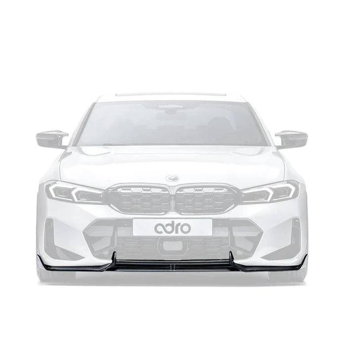 BMW 3 Series M340i G20 G21 LCI Carbon Fibre Front Splitter by Adro (2022+) - Reinhart Autohaus