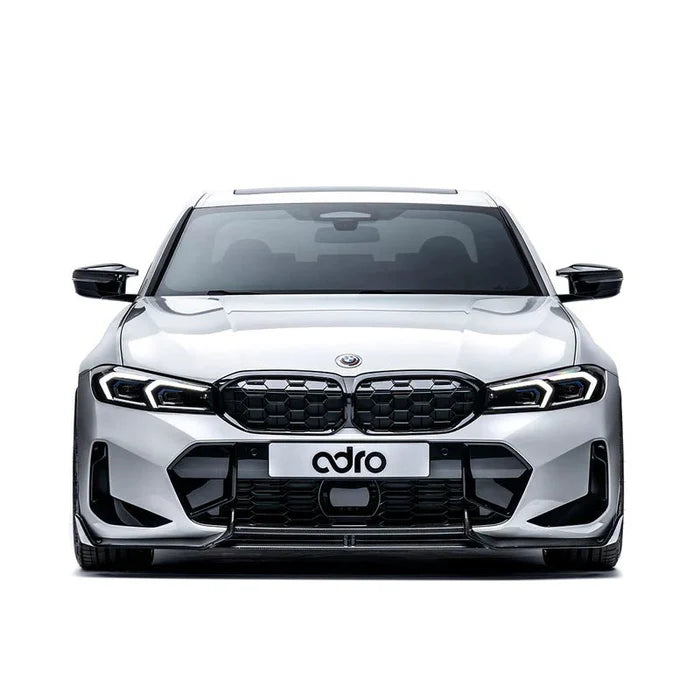 BMW 3 Series M340i G20 G21 LCI Carbon Fibre Front Splitter by Adro (2022+) - Reinhart Autohaus