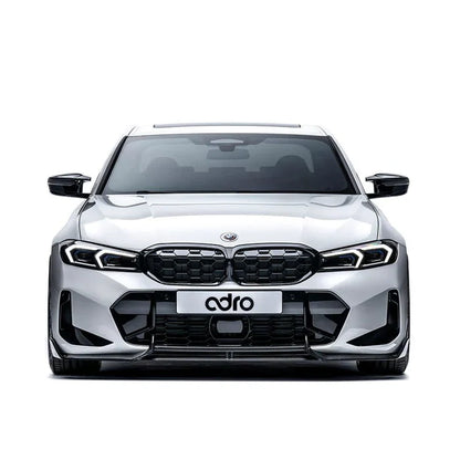 BMW 3 Series M340i G20 G21 LCI Carbon Fibre Front Splitter by Adro (2022+) - Reinhart Autohaus