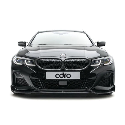 BMW 3 Series M340i G20 G21 (Pre-LCI) Carbon Fibre Front Splitter by Adro (2018-2022) - Reinhart Autohaus