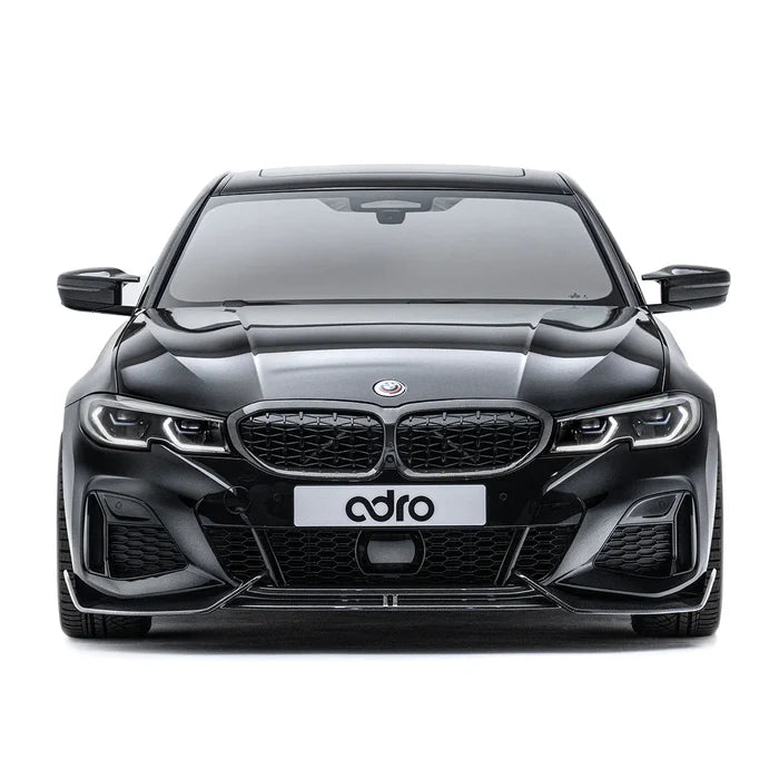 BMW 3 Series M340i G20 G21 (Pre-LCI) Carbon Fibre Front Splitter by Adro (2018-2022) - Reinhart Autohaus