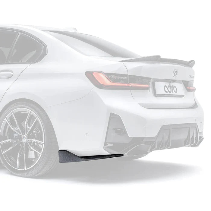 BMW 3 Series M340i G20 LCI Carbon Fibre Rear Winglets by Adro (2022+) - Reinhart Autohaus