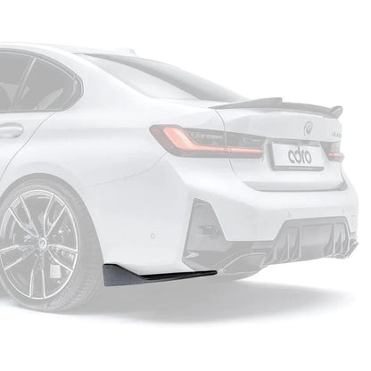 BMW 3 Series M340i G20 LCI Carbon Fibre Rear Winglets by Adro (2022+) - Reinhart Autohaus